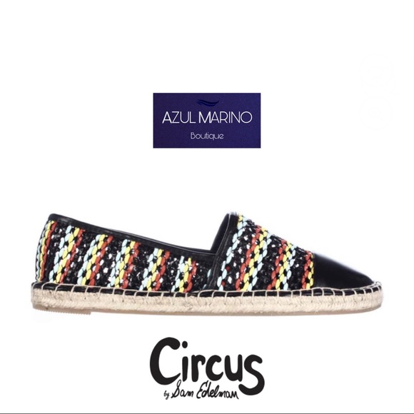 Circus by Sam Edelman — Lena Multi-color black weave flats •Zapatos/alpargatas• - Picture 9 of 12